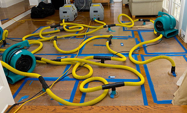 Professional Crawl Space Water Removal technician working in Hartford, SD